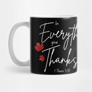 In Everything Give Thanks Mug